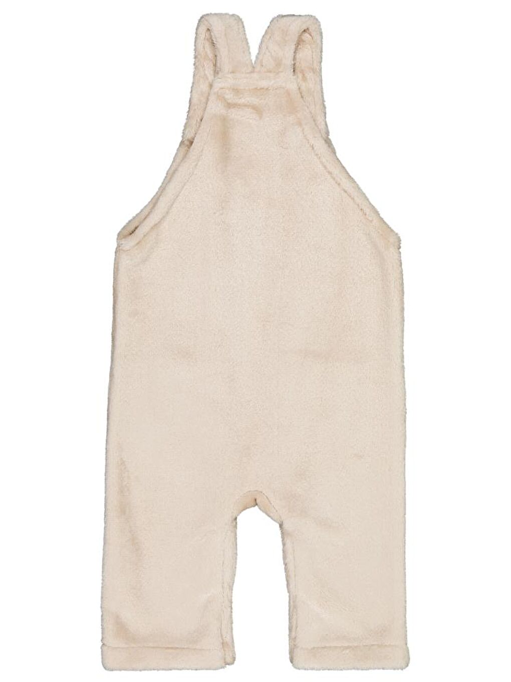 Baby Kedi Nakışlı 6-18 Ay Salopet - Bej 9-12 Ay-1