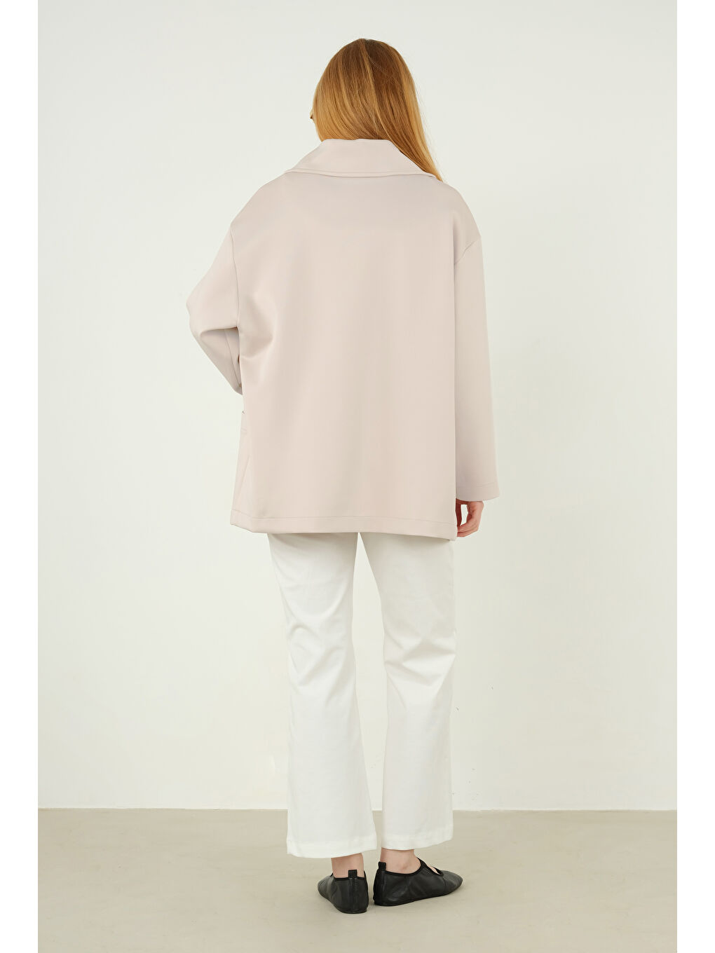 Maskülen Scuba Ceket Bej-2