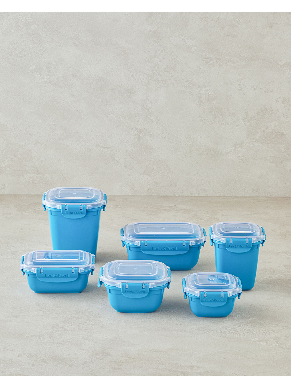 Master Lock Plastik Saklama Kabı Mavi-3