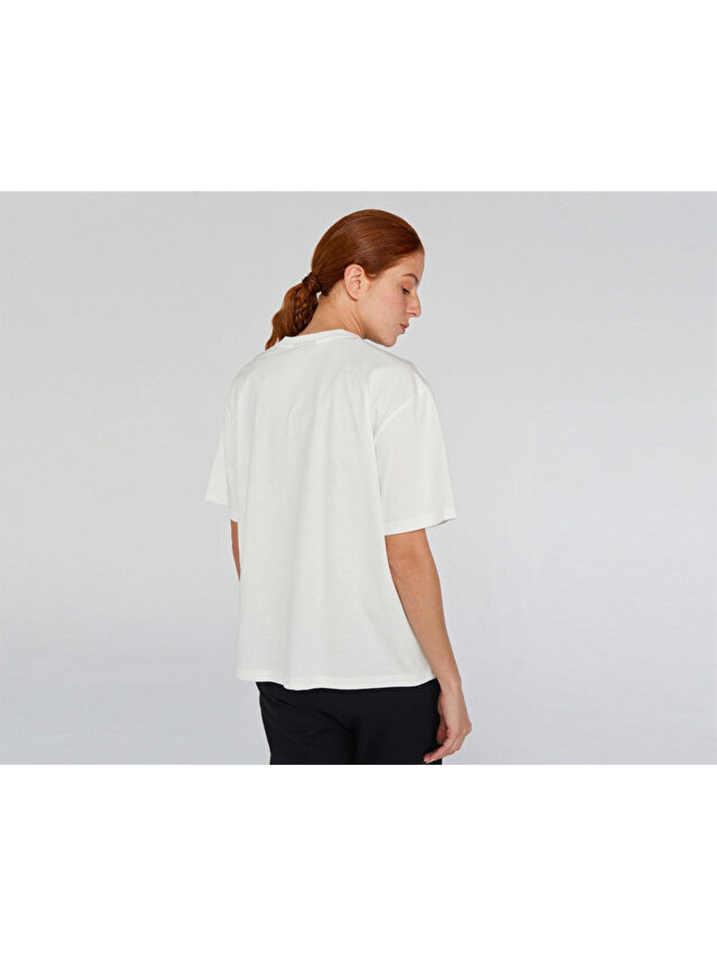 Fizz T Shirt Kadın Günlük Tişört 911654-9003 Beyaz-5
