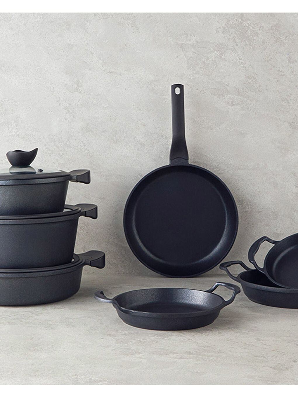 Prime Expert Derin Tencere 24 cm Siyah-5