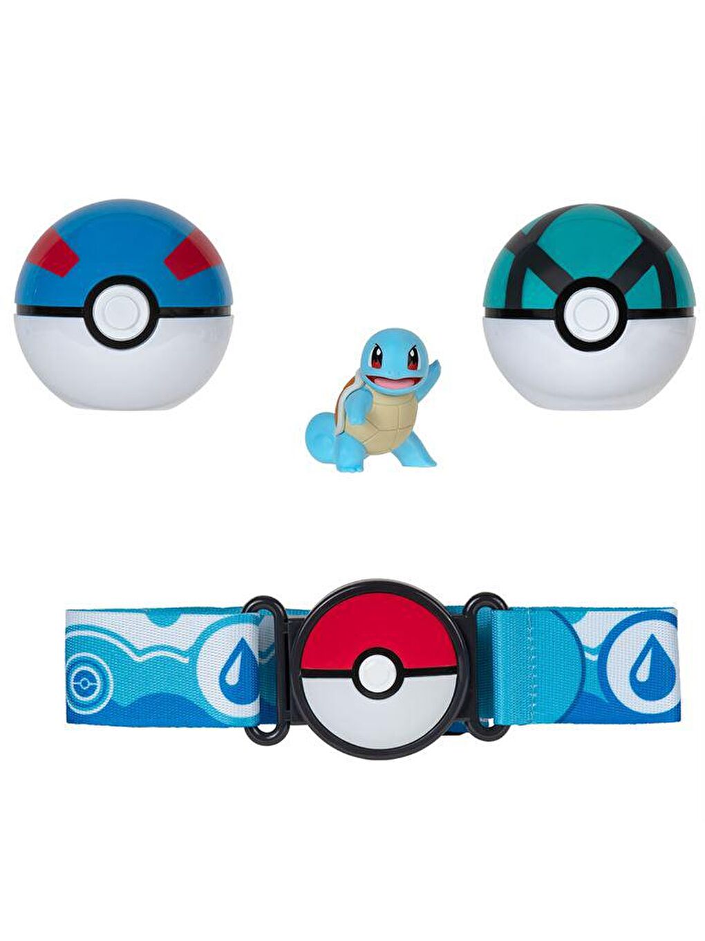 Clip 'N' Go Pokeball Kemer ve Figür Seti PKW3161-1