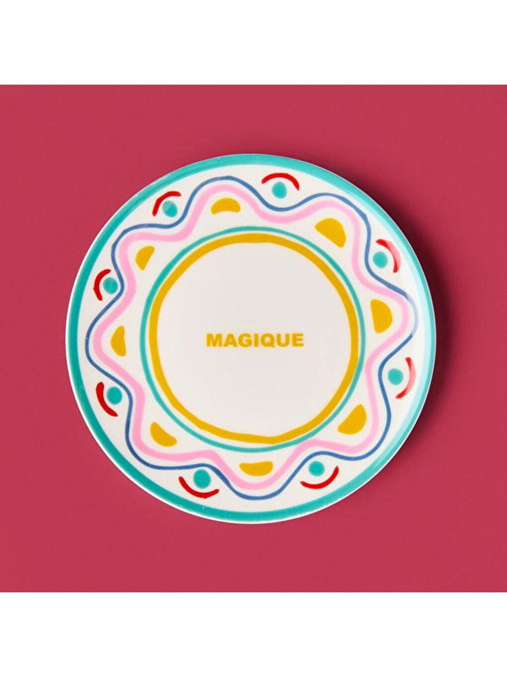 Karışık Kitchen Magique Pasta Tabağı - Renkli - 19 cm-3