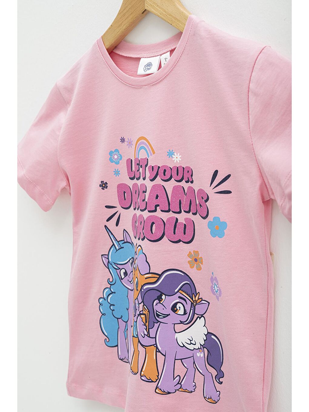 For You Kids Lila 4'lü My Little Ponny Tshirt Şort Pantolon Lila Takım - 2