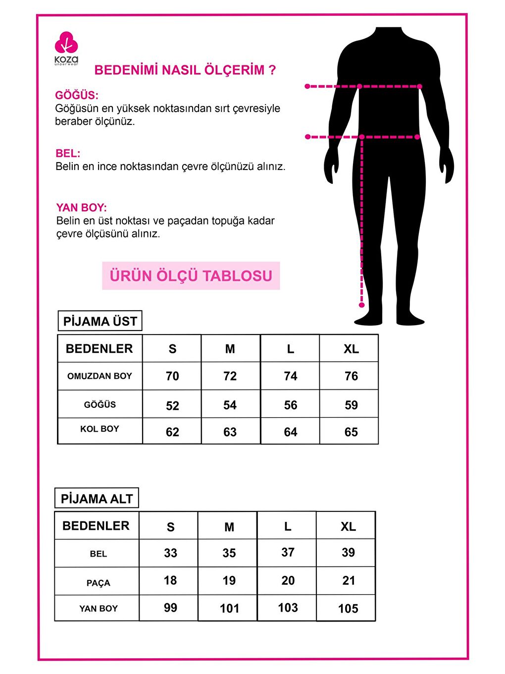 Koza İç Giyim Lacivert-Krem Erkek Pamuklu, Elastanlı Yaka Düğmeli Ve Cep Detaylı Pijama Takımı - 3