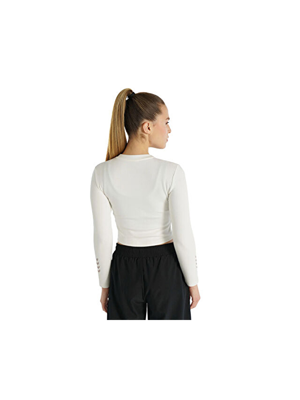 Josey T-shirt Kadın Günlük Uzun Kollu Tişört 912120-9157 Bej-1