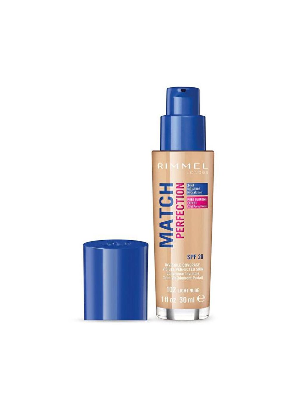 Rımmel Match Perfectıon Fondoten No:102 Lıght Nude-2