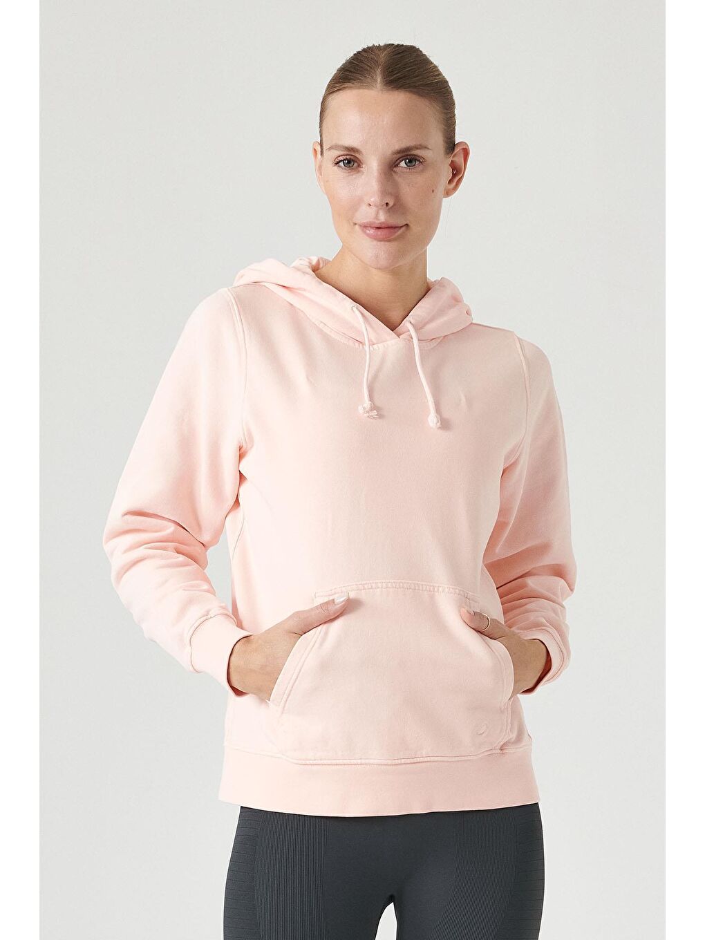 JERF Pembe Lydney Kadın Kapüşonlu Sweatshirt Pembe