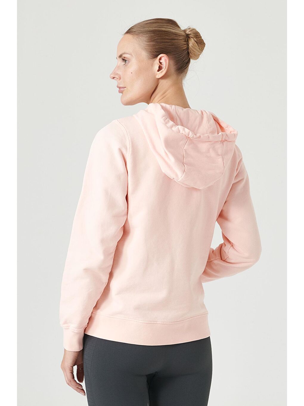 JERF Pembe Lydney Kadın Kapüşonlu Sweatshirt Pembe - 2