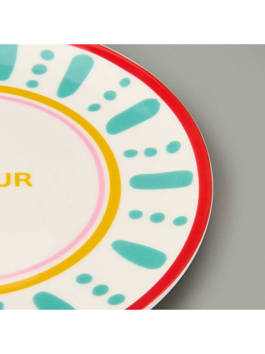 Karışık Kitchen Amour Pasta Tabağı - Renkli - 19 cm-2