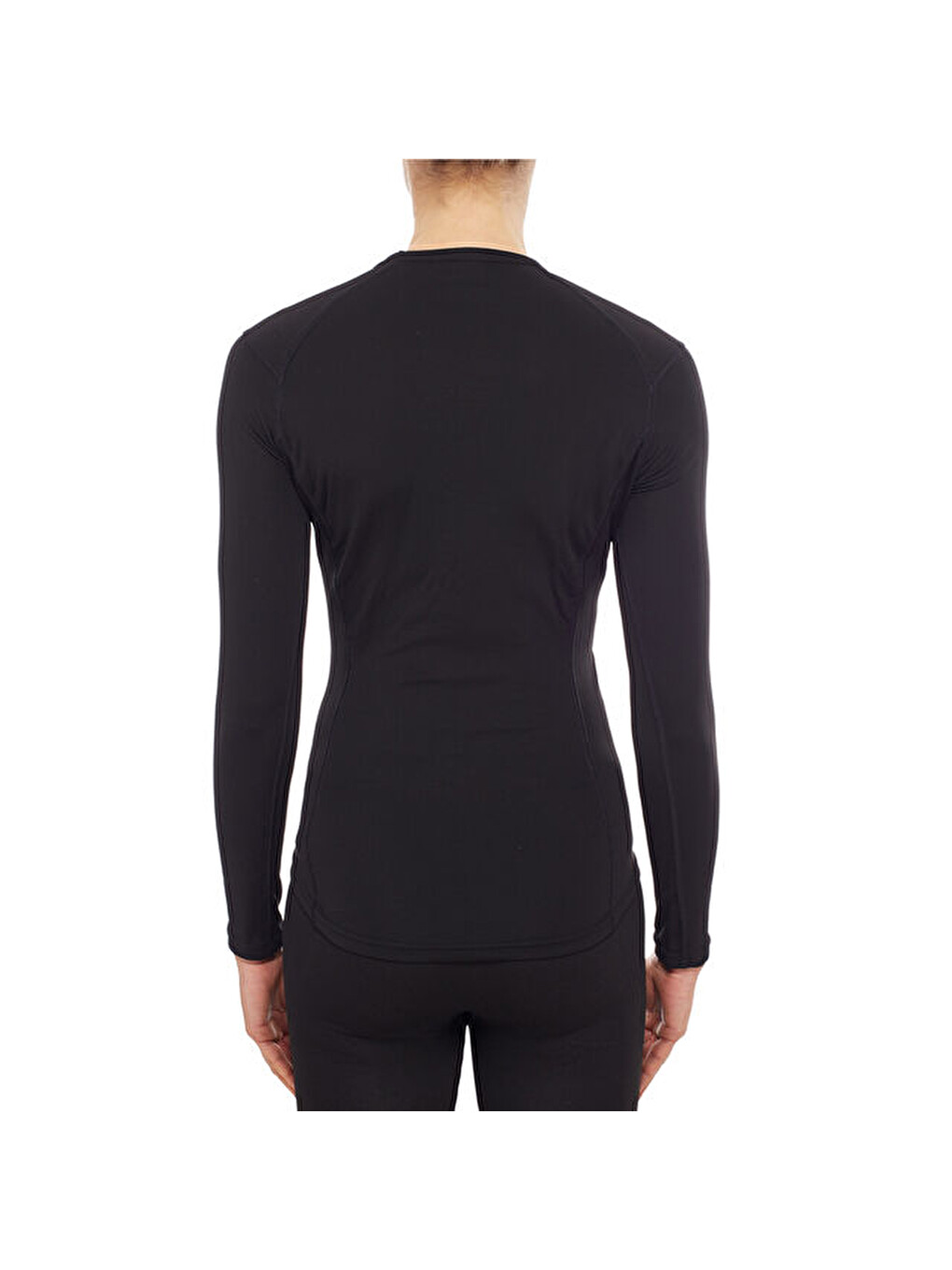 Siyah Kadın Termal Tişörtü T0c219jk3 W Warm L/s Crew Neck-4