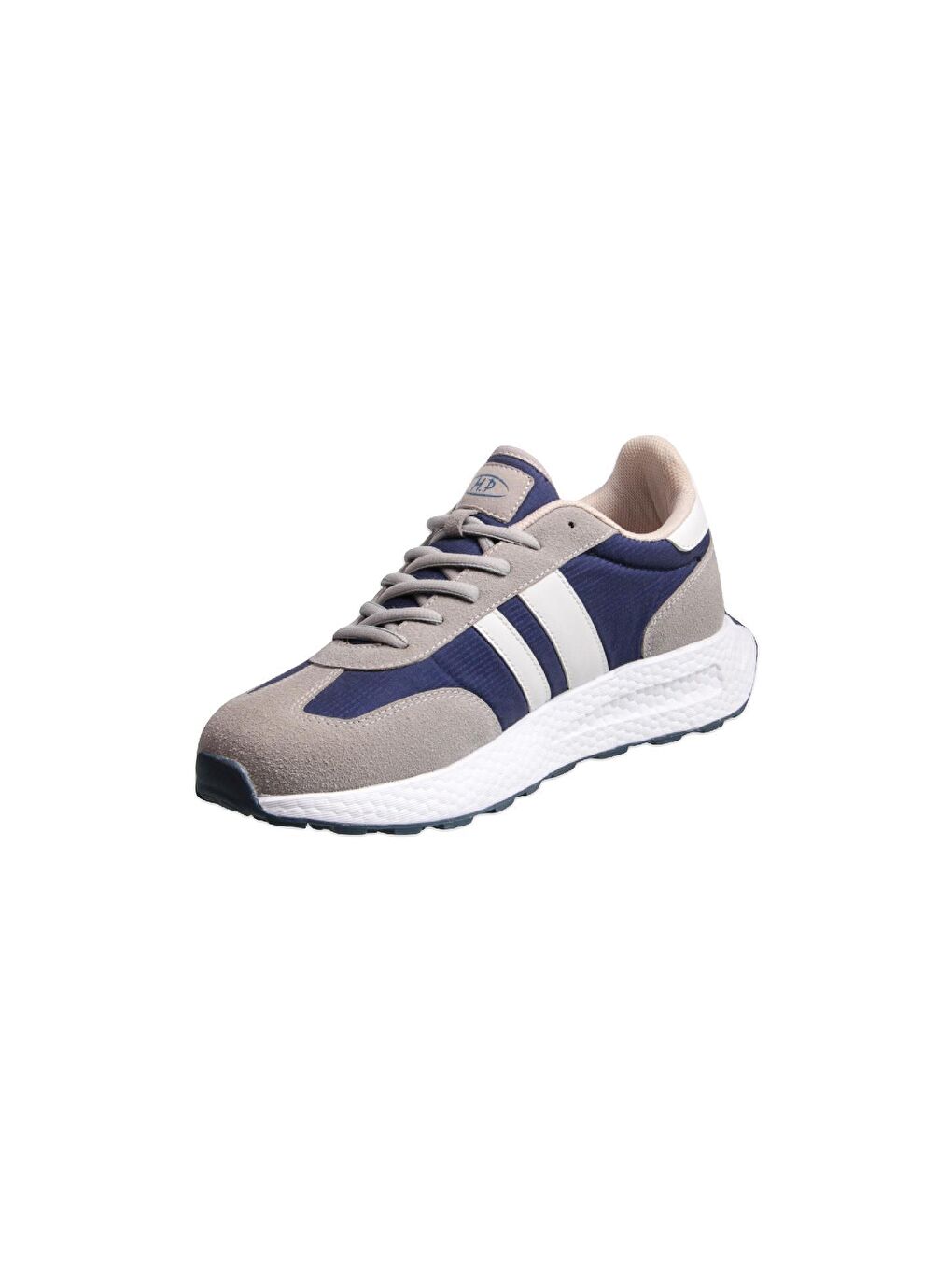 FlexStride Comfort Erkek Bağcıklı Gri Sneaker-3