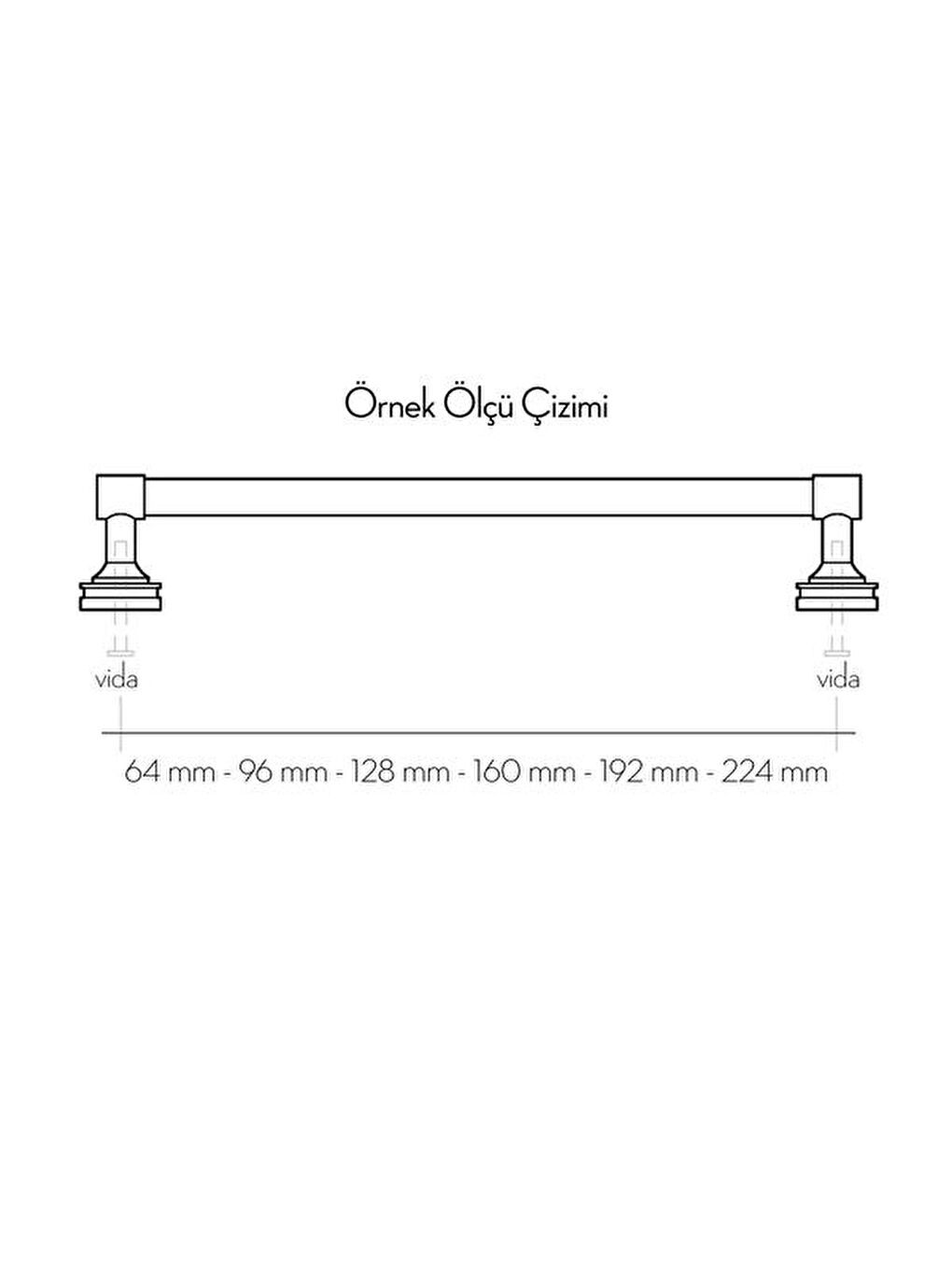 Mesin 96 Kulp - Kahverengi / Antik-4