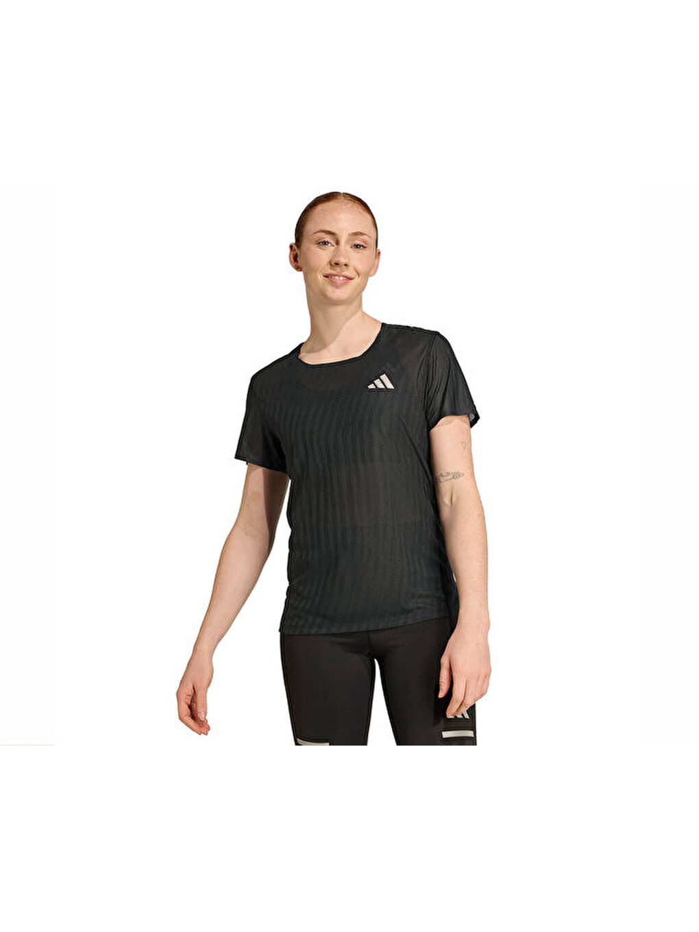 Adi365 Co Tee W Kadın Koşu Tişörtü Jm5705 Siyah-1