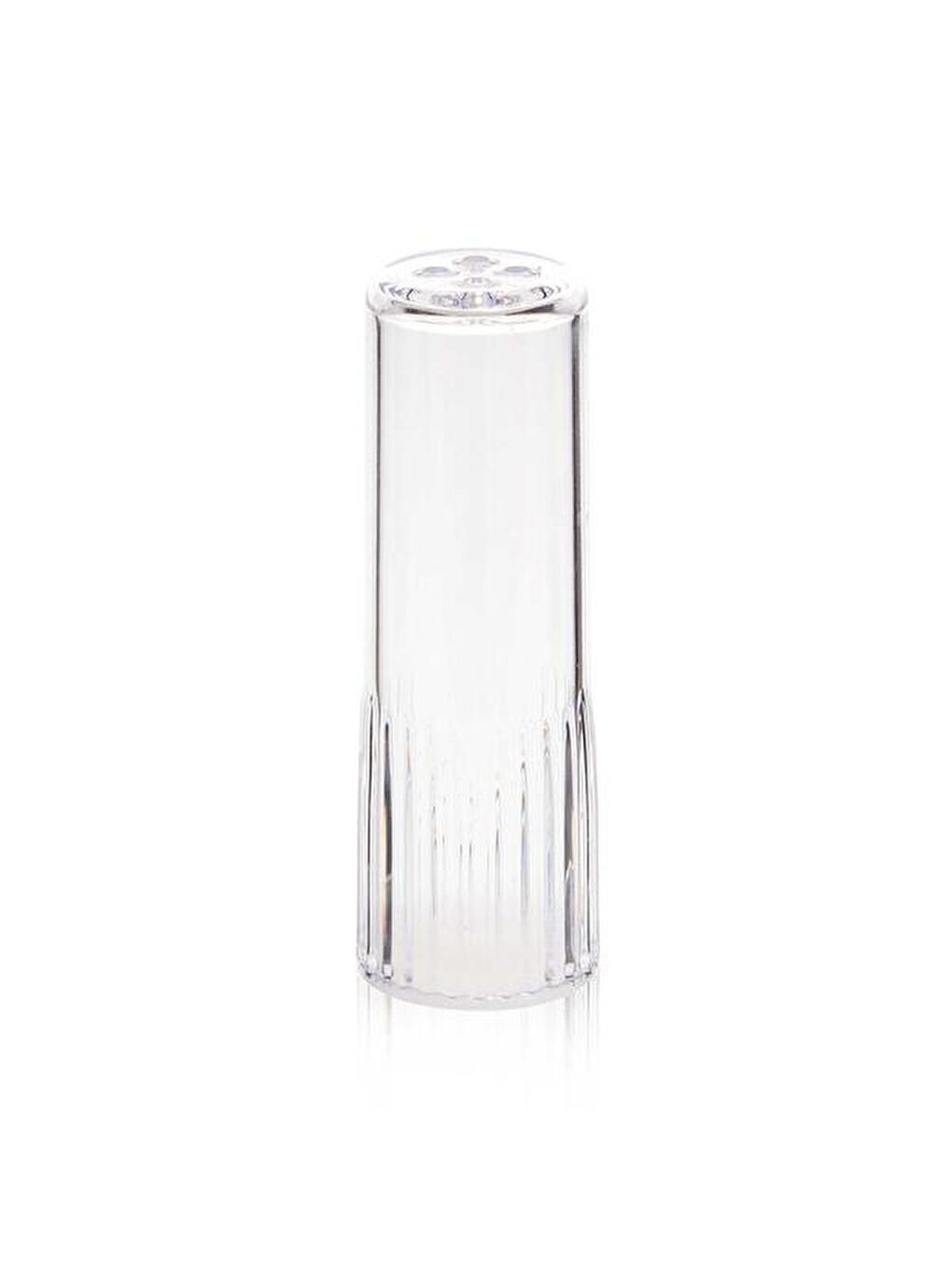 Renksiz Kristal Tuzluk Biberlik - Şeffaf - 12 cm