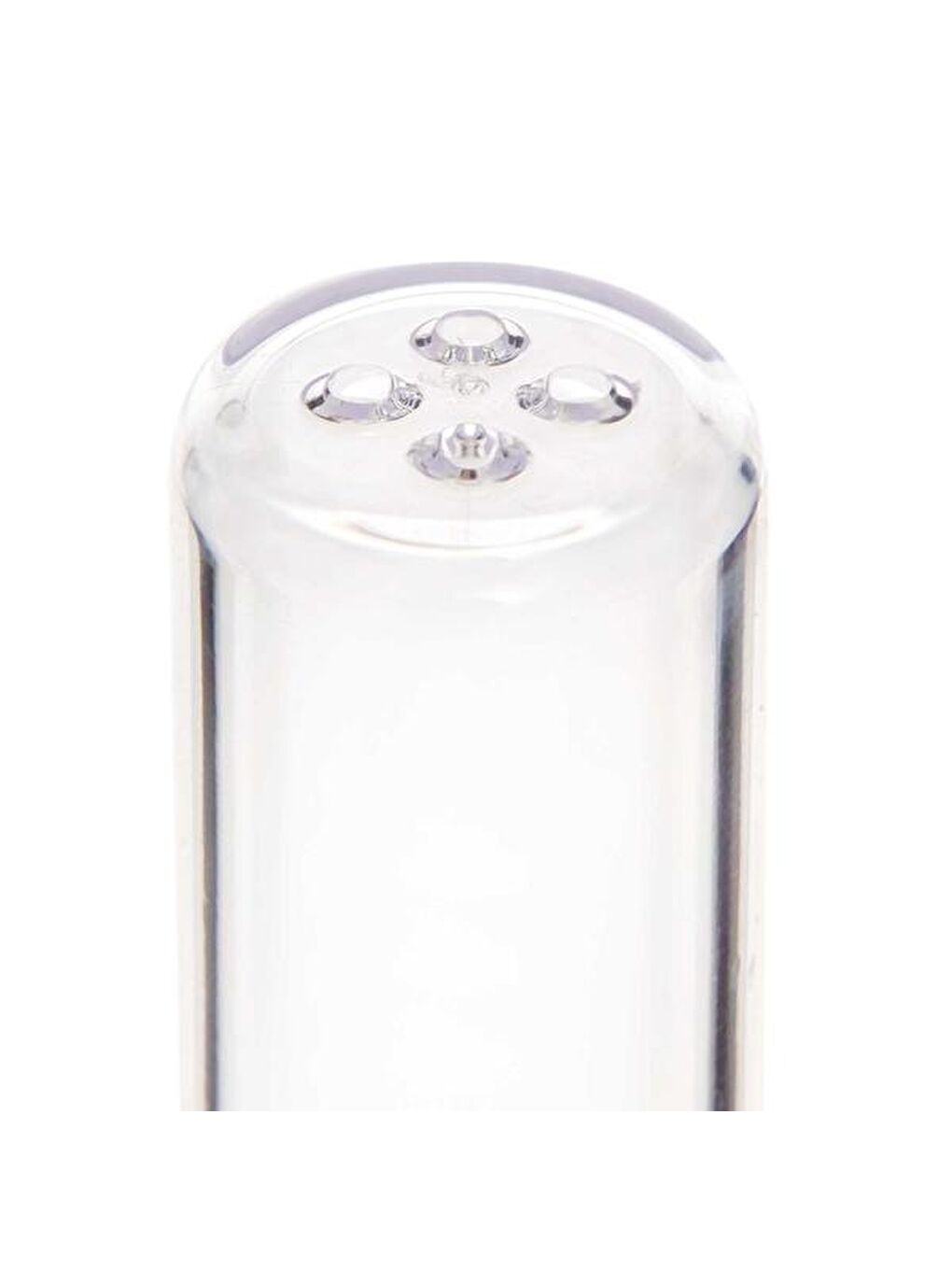 Renksiz Kristal Tuzluk Biberlik - Şeffaf - 12 cm-3