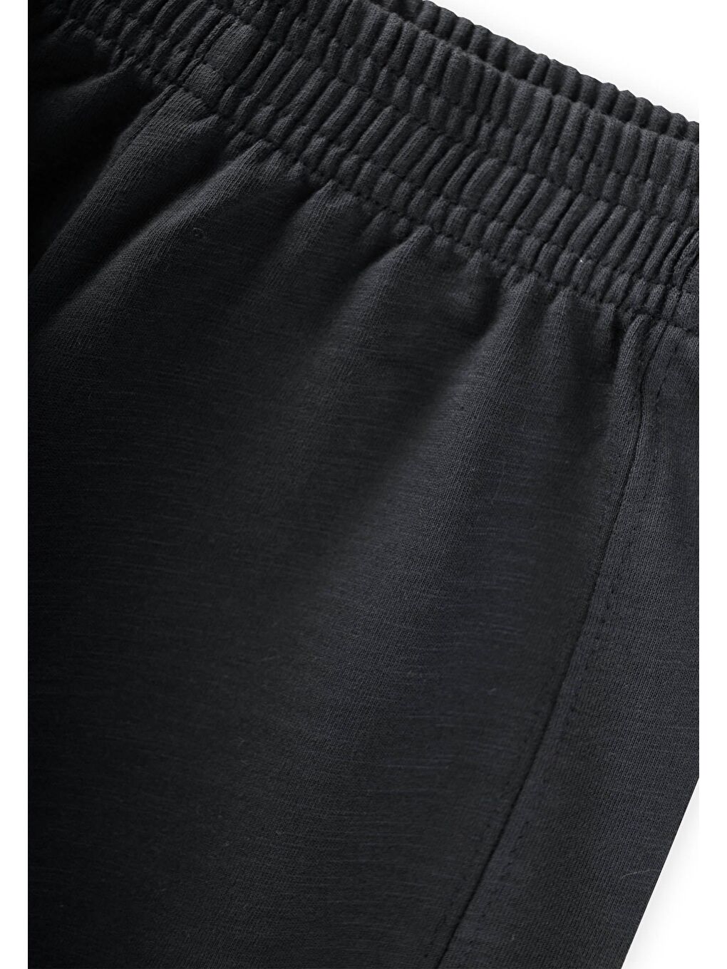 Geniş Kesim Pantolon 4-12 Yaş Siyah-2