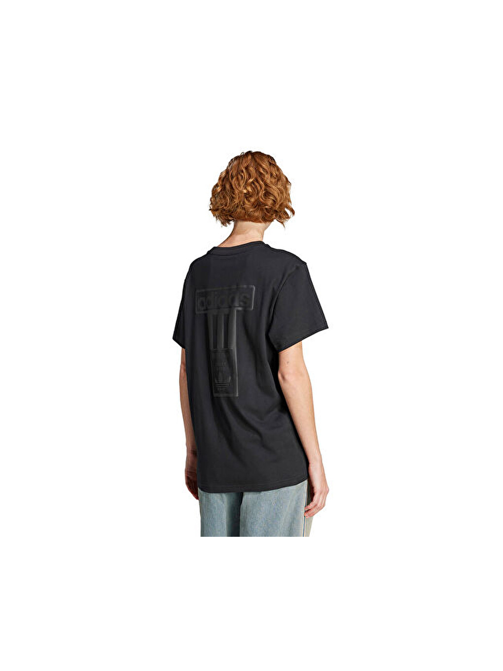 Adibreak Tee Kadın Günlük Tişört Jv7208 Siyah-1