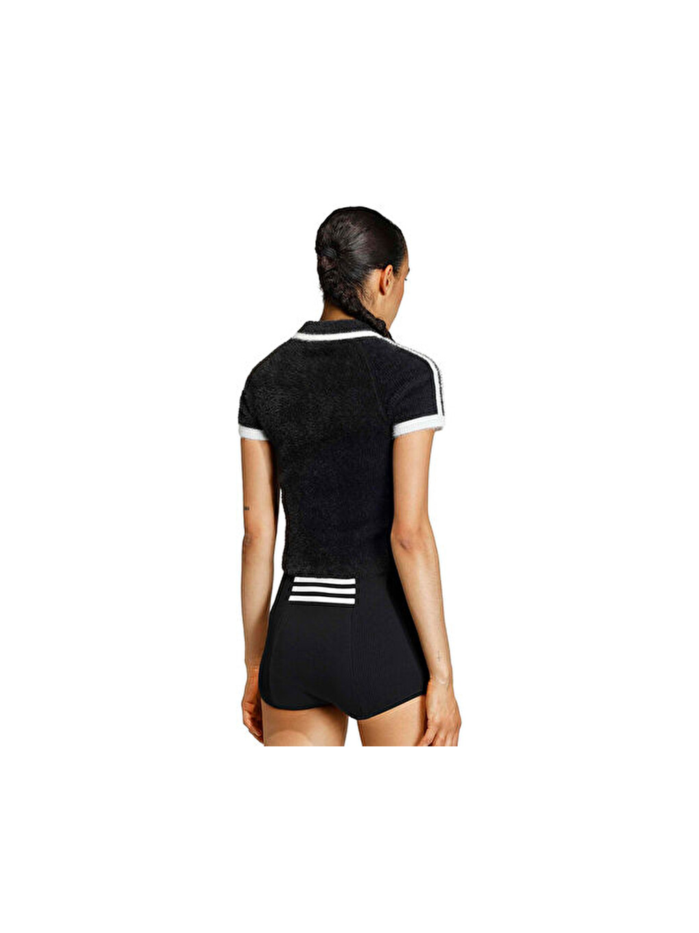 Knit Cali T Kadın Günlük Tişört Kd2428 Siyah-1