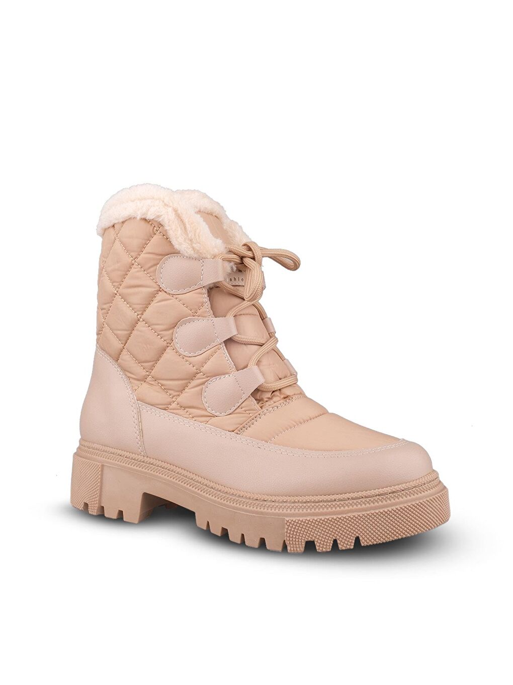 Kadın Günlük Bot - Bej,-2