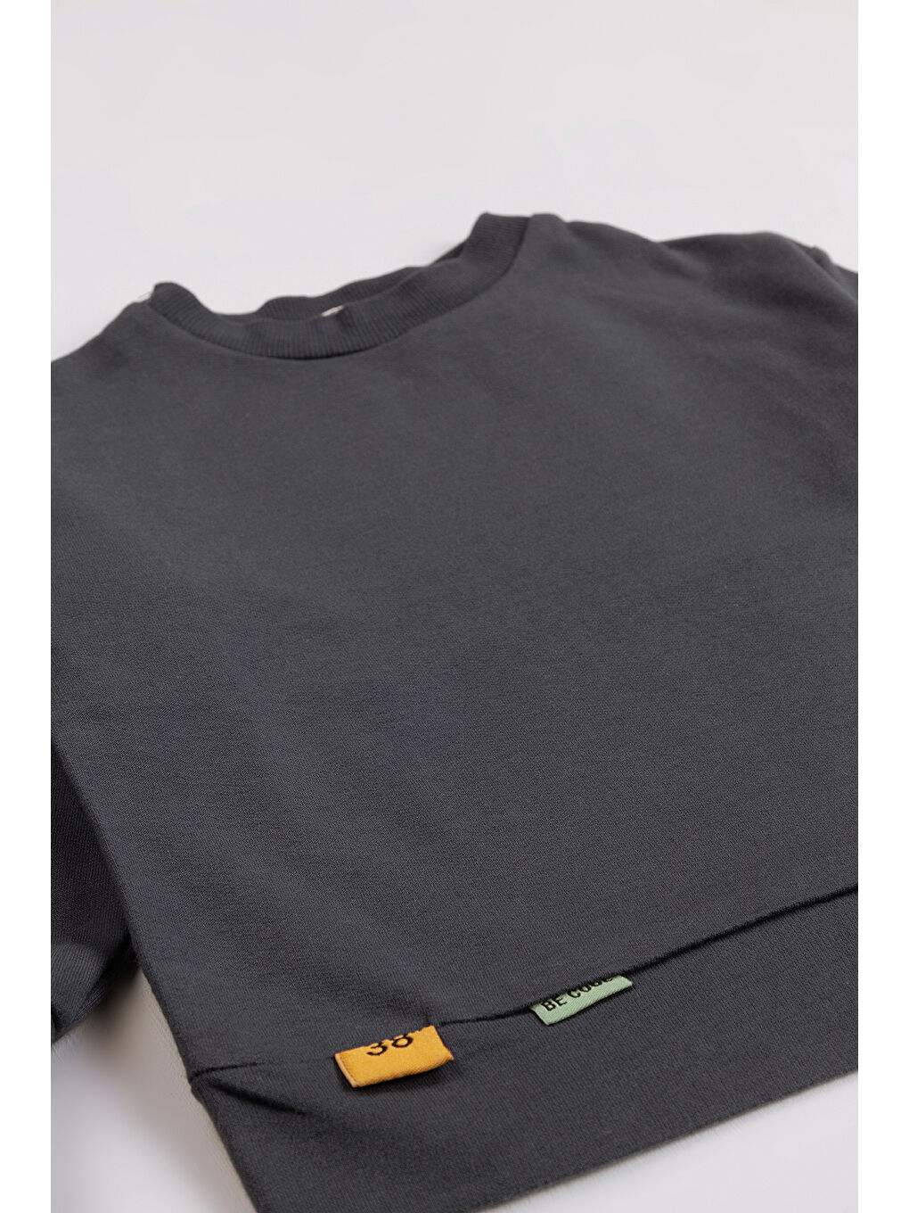 Ekru Erkek Çocuk 2'li Paket Basic Sweatshirt-5