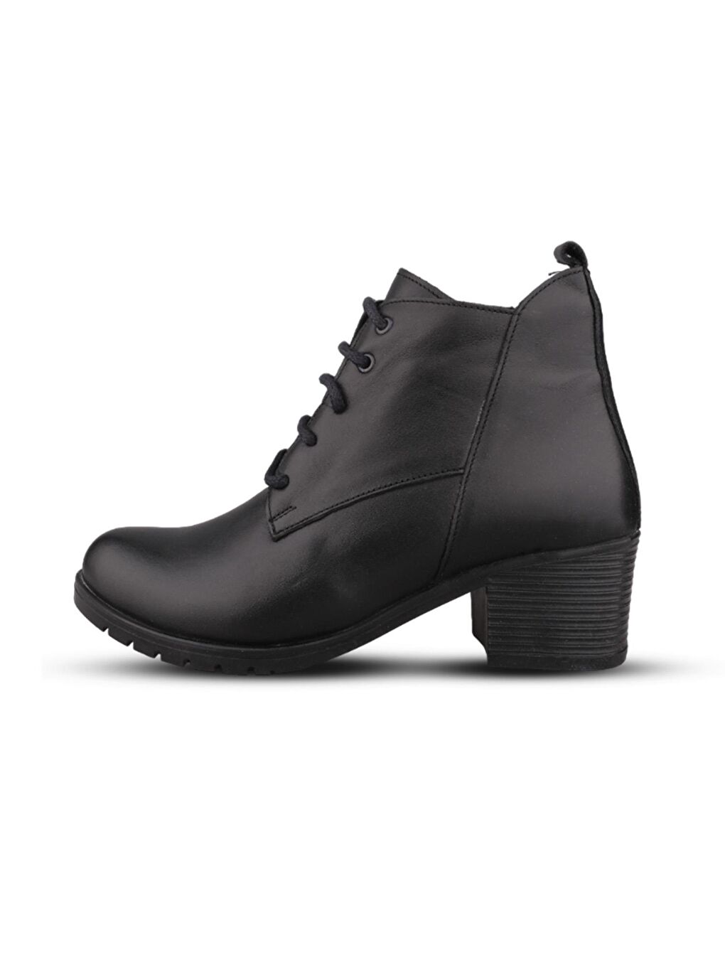 Kadın Günlük Bot - Siyah, Hakiki Deri-1