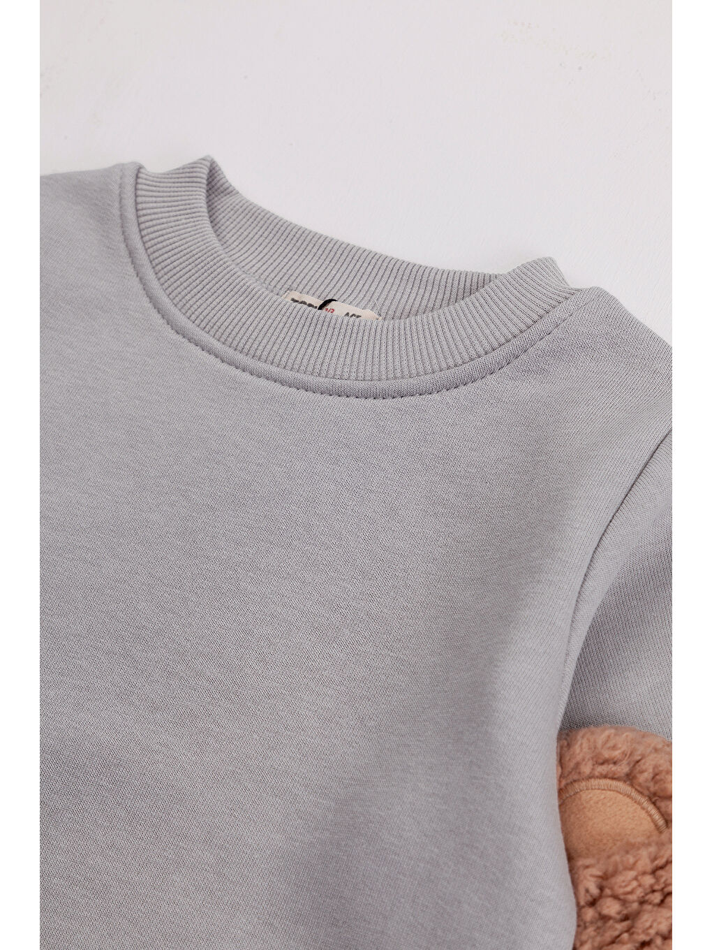 Yeşil Erkek Çocuk 2'li Paket Kalın Arkası Baskılı Sweatshirt-8