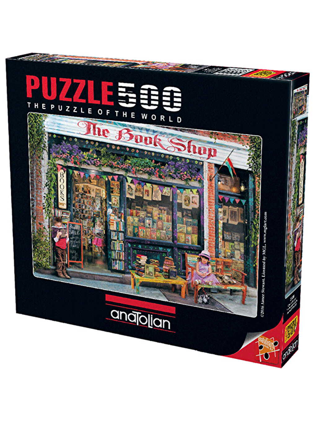 Anatolian Renksiz Puzzle 500 Parça Çocuk Kitabevi 3588