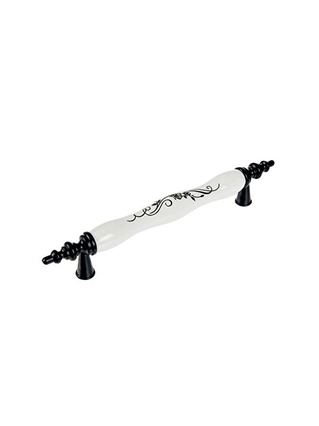 Bozburun 128 Kulp - Beyaz / Siyah