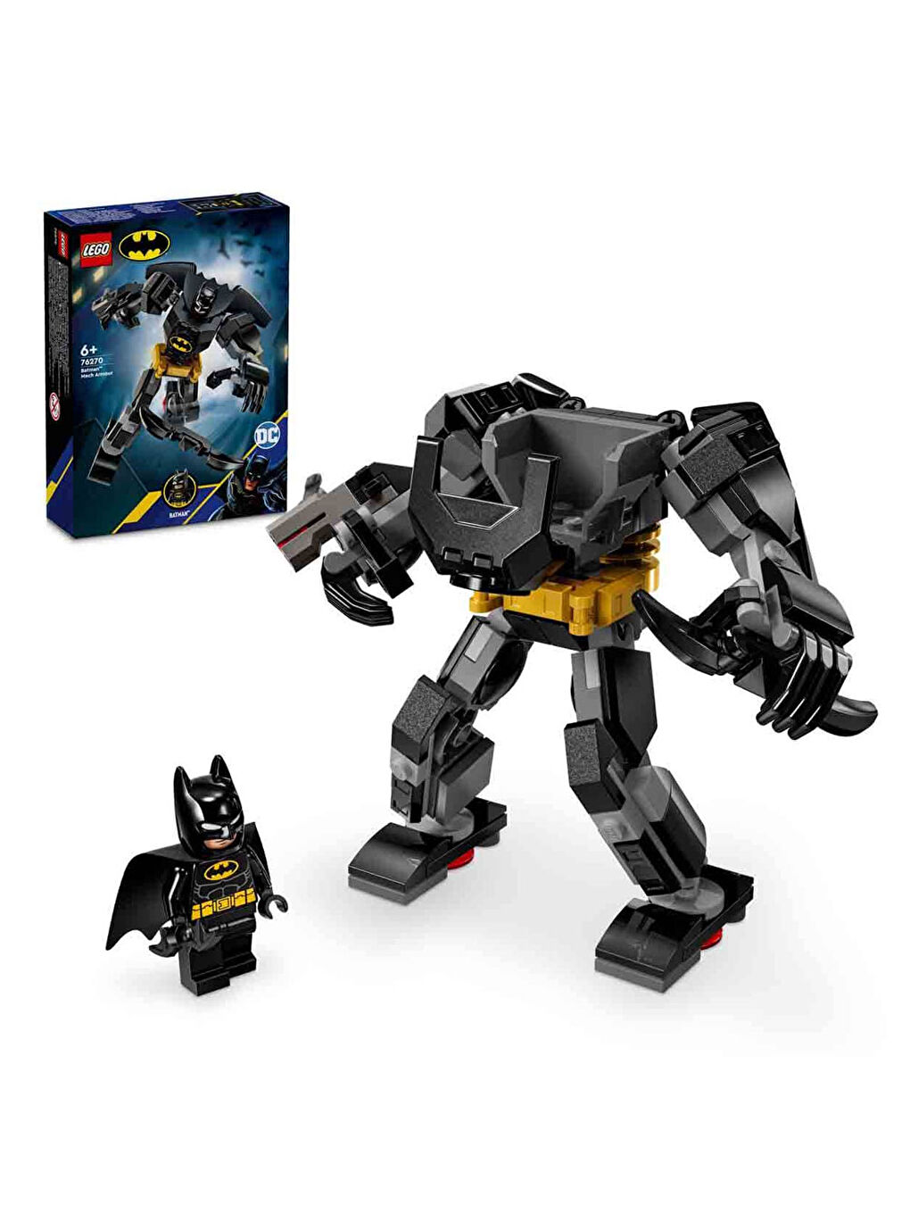 Lego DC Batman Batman Robot Zırhı Süper Kahraman Oyuncağı 76270