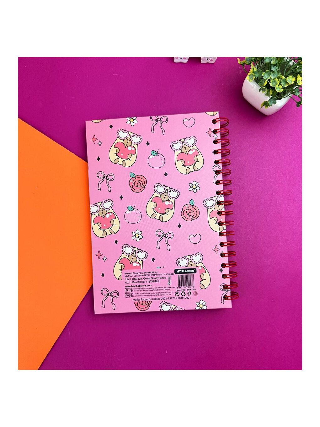 Fiyonk Tasarımlı Konuşan Ajanda-1