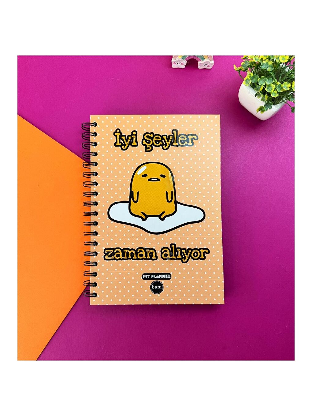 İyi Şeyler Zaman Alıyor Tasarımlı Konuşan Ajanda