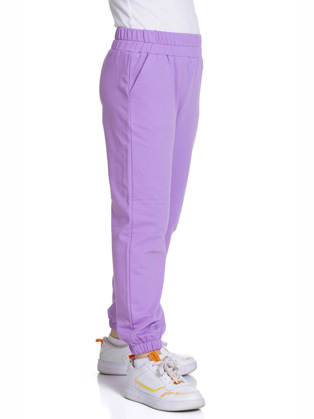 Lila Kız Çocuk Basic Eşofman Altı 54852-2-2