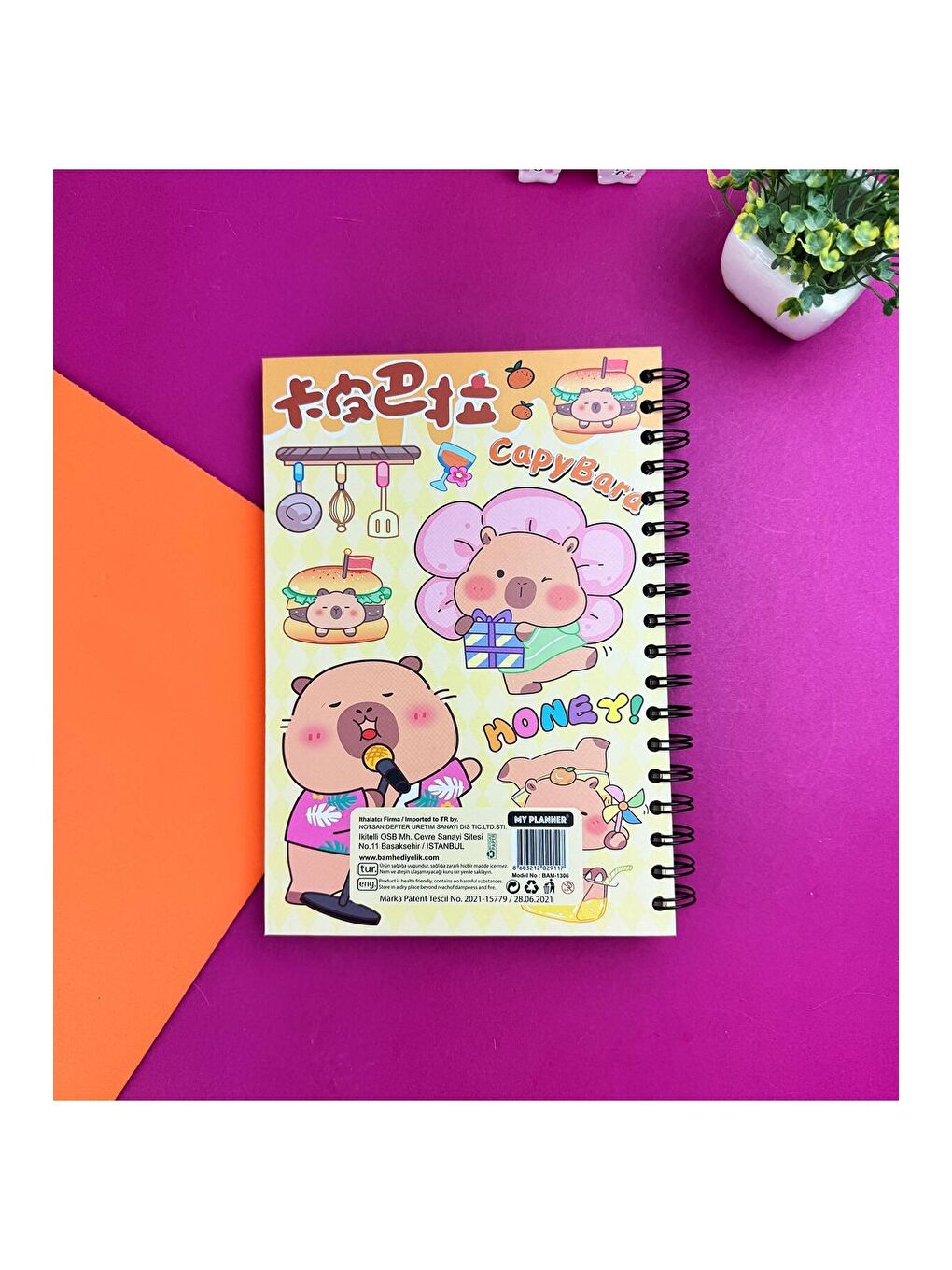 Tatlı Tasarımlı Konuşan Ajanda-1