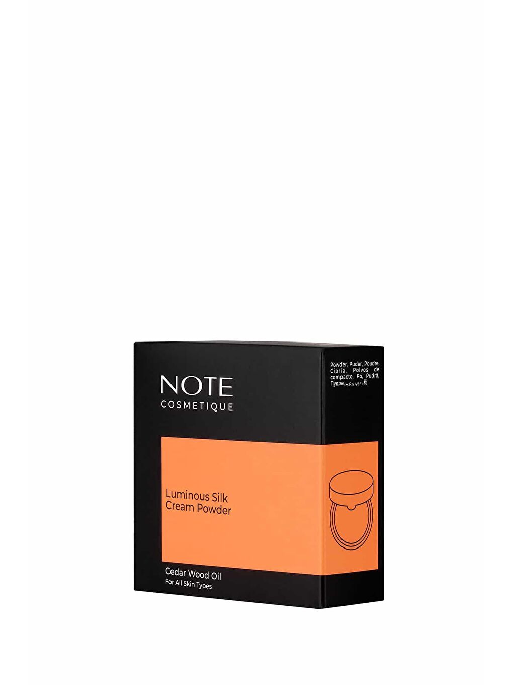 Note Cosmetique Bej Luminous Silk Cream Powder 05 Honey Beige Patakrem Pudra Fondöten - 2