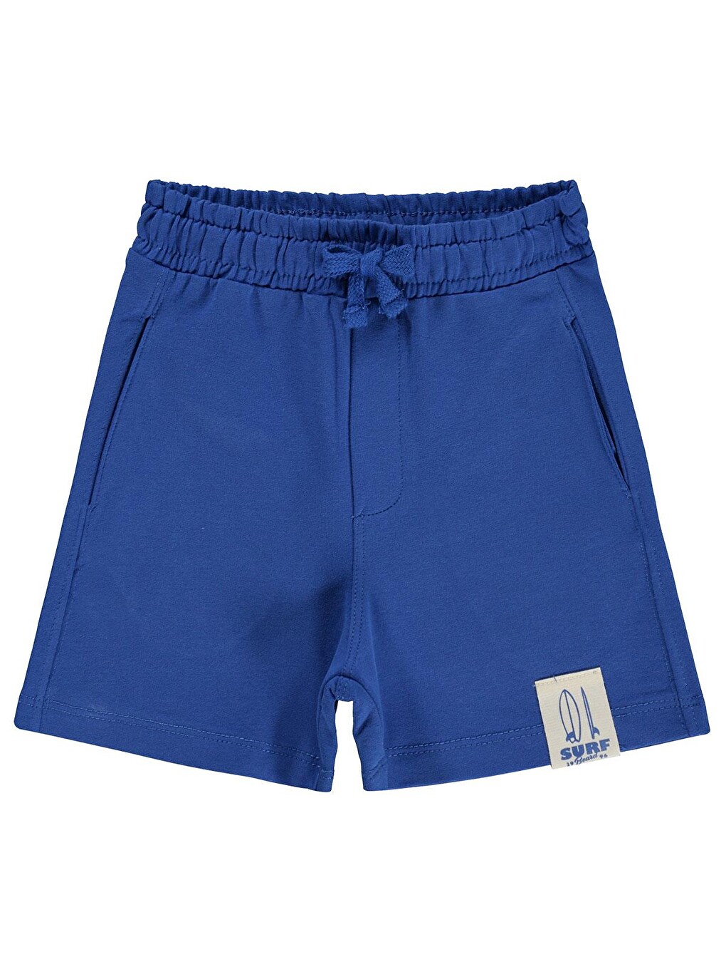 Gri Boys Basic Surf Etiketli 2-5 Yaş Kapri - Mavi