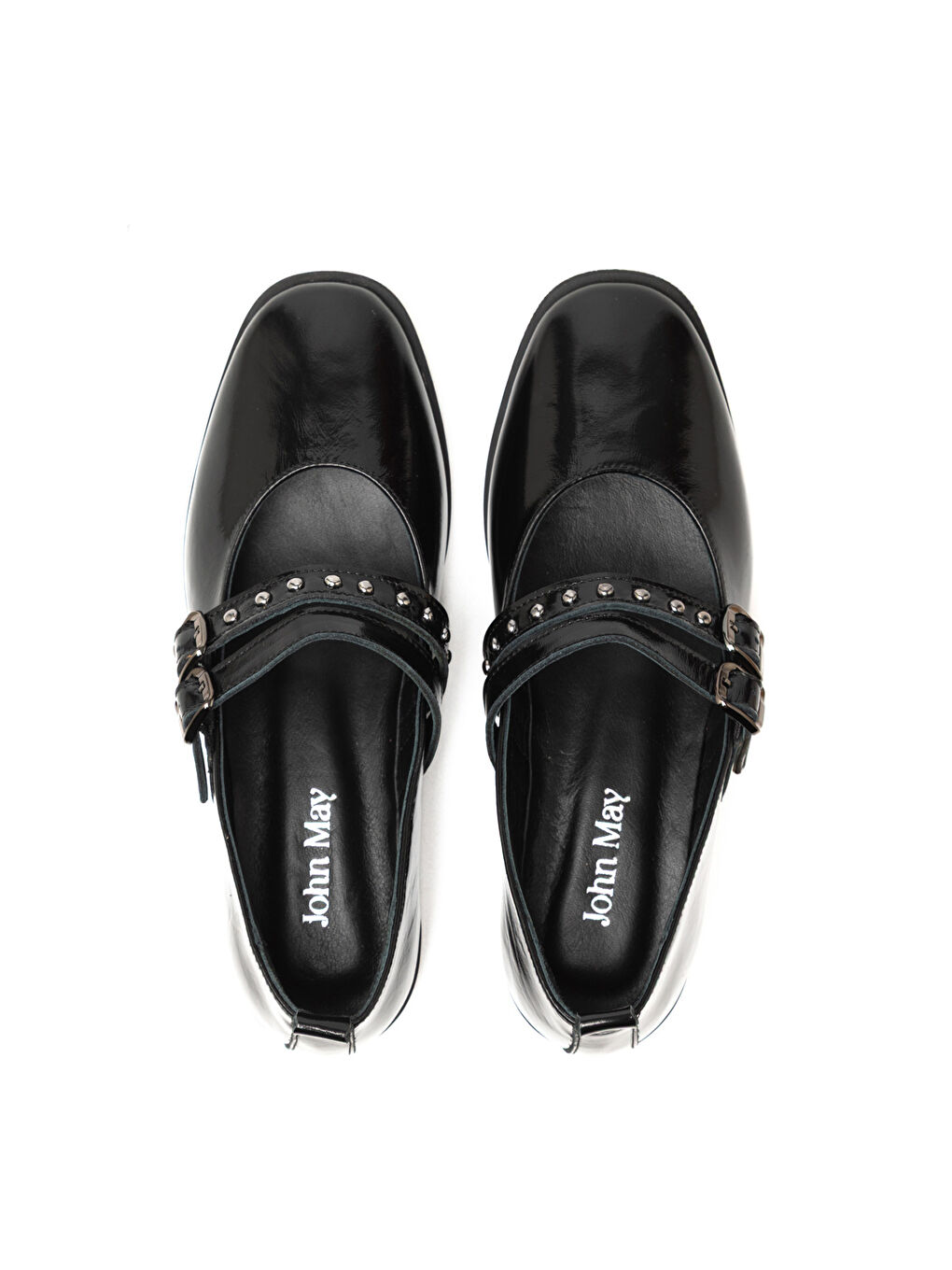 Kadın Oxford ( Klasik) MAR-25K-241-138 Siyah Rugan-6