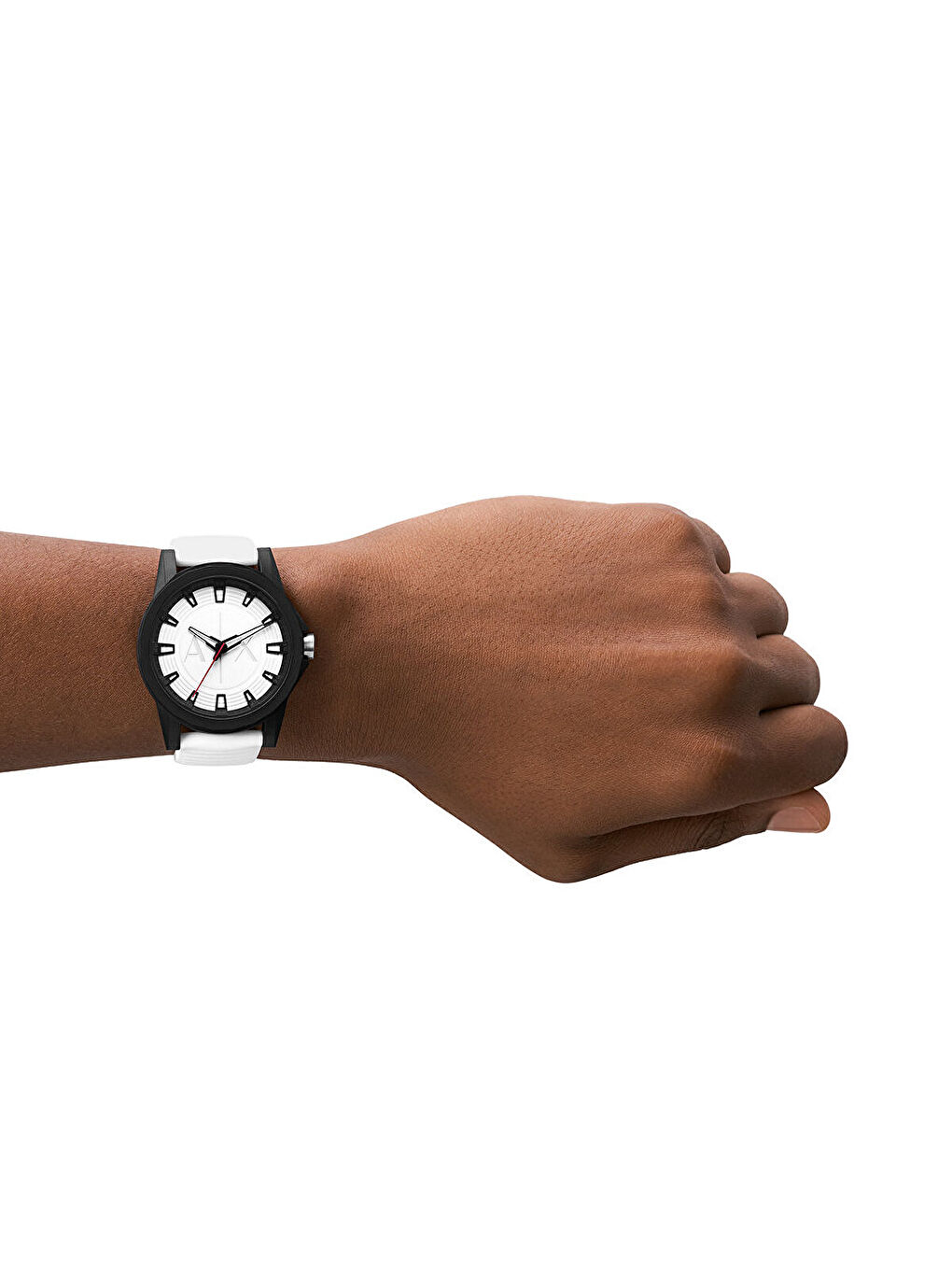 Beyaz AX2523 Erkek Kol Saati-3