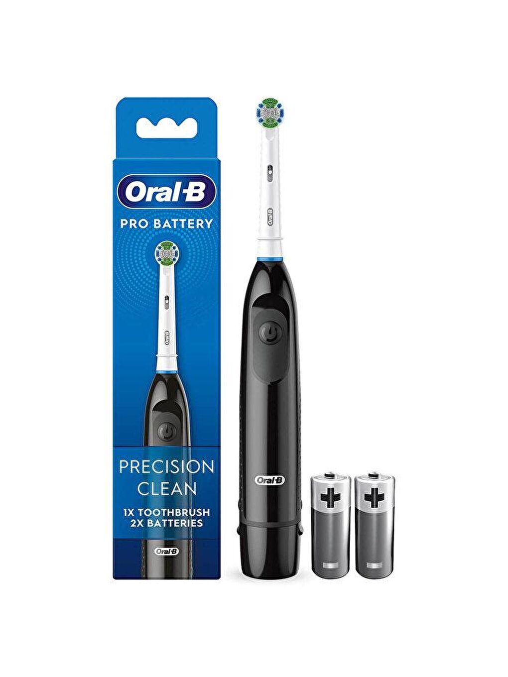 Oral-B Siyah Pro Battery Precision Clean Siyah Pilli Diş Fırçası