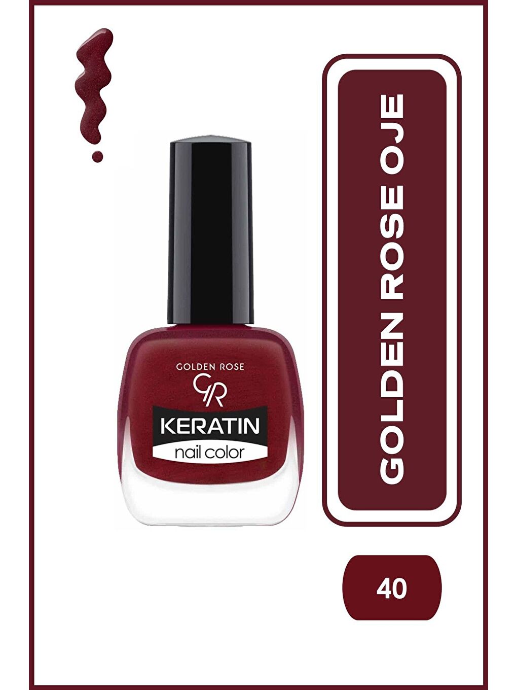 Keratin Nail Color No: 40 - Keratin Oje