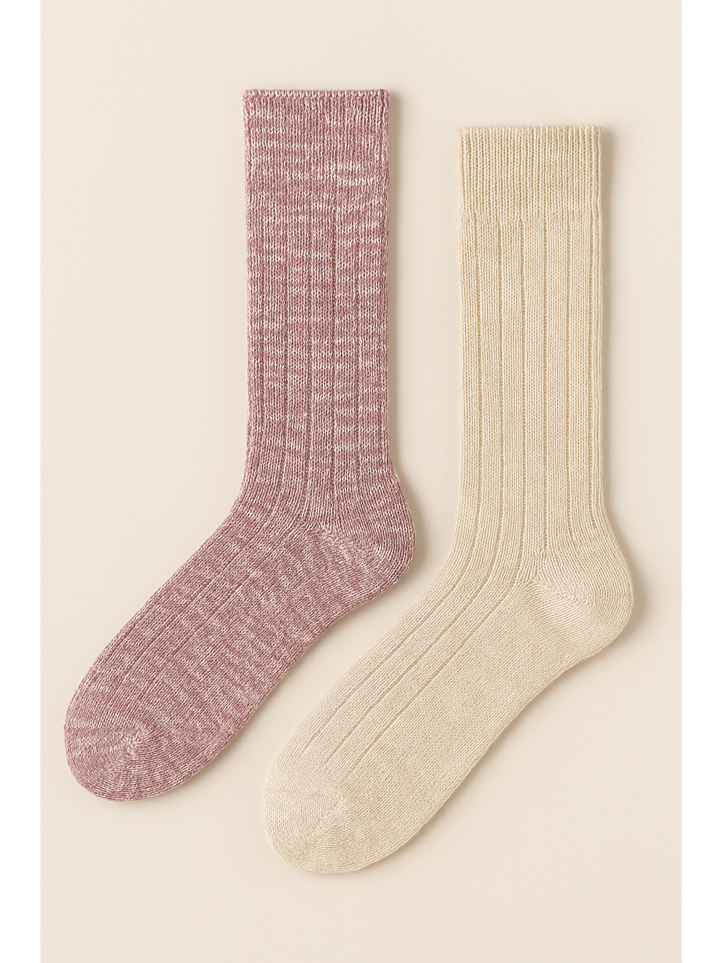 Karışık Unisex 2'Li Soket Çorap
