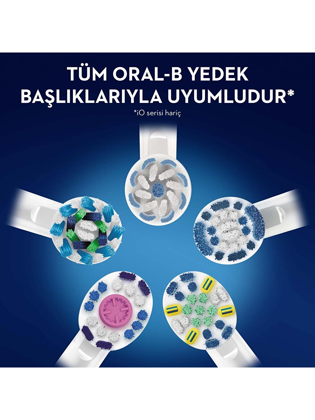 Oral-B Beyaz Pro1 750 Şarj Edilebilir Diş Fırçası Beyaz+Seyahat Kabı Hediye - 3