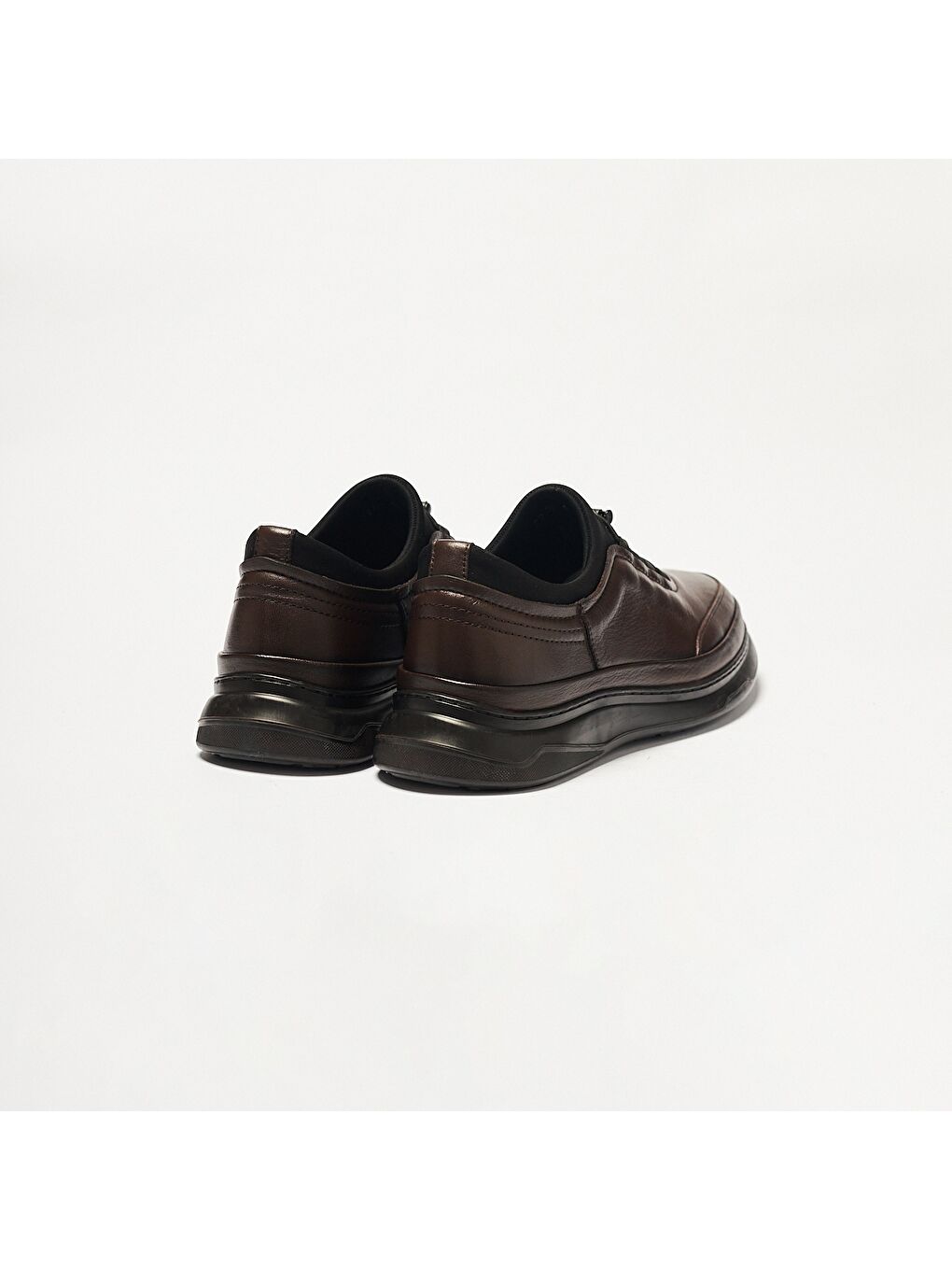 Kahverengi Erkek Oxford ( Klasik) OG-2270 104-841 Kahve Dolaplı-Siyh Streç-3