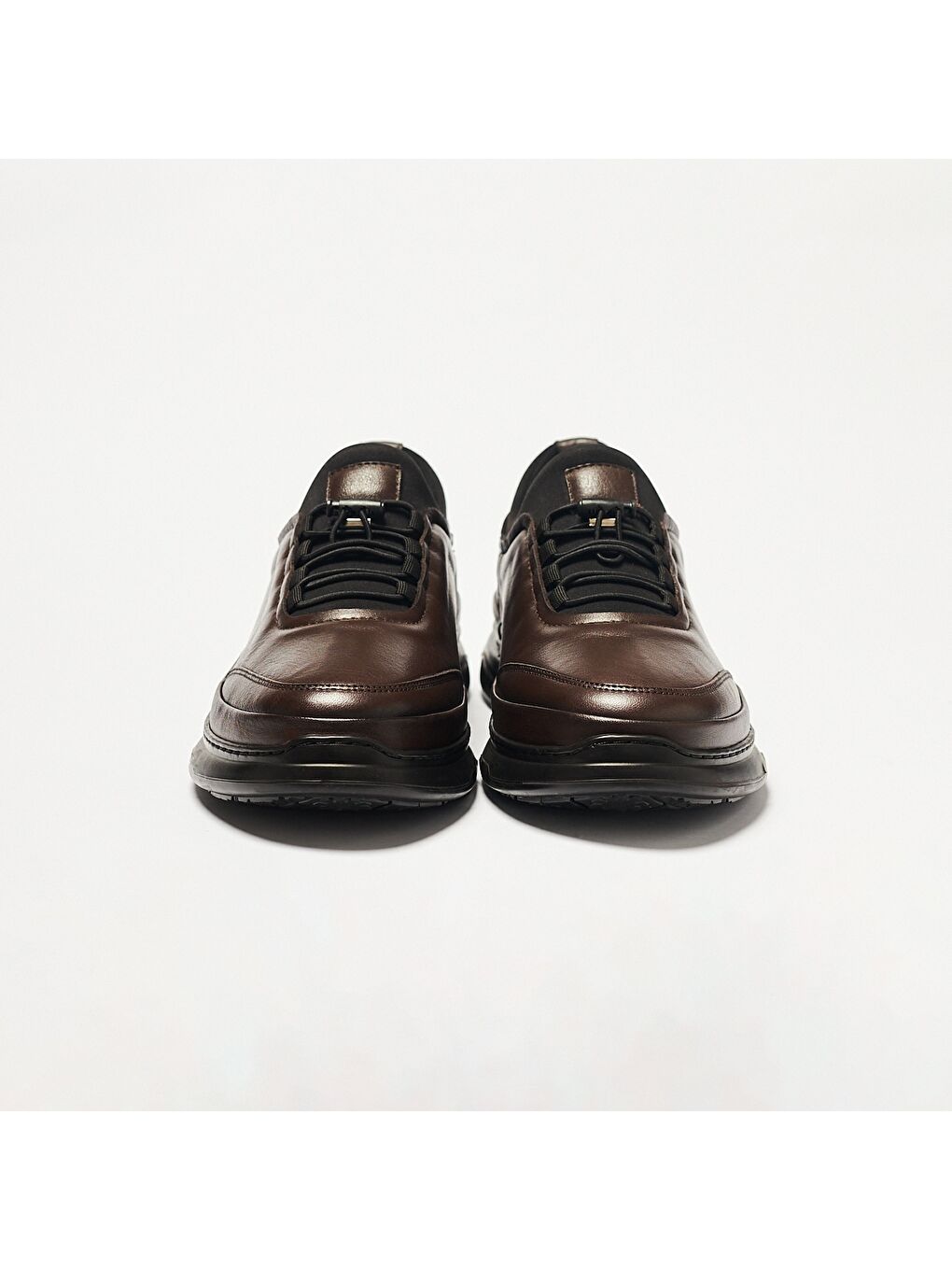 Kahverengi Erkek Oxford ( Klasik) OG-2270 104-841 Kahve Dolaplı-Siyh Streç-5