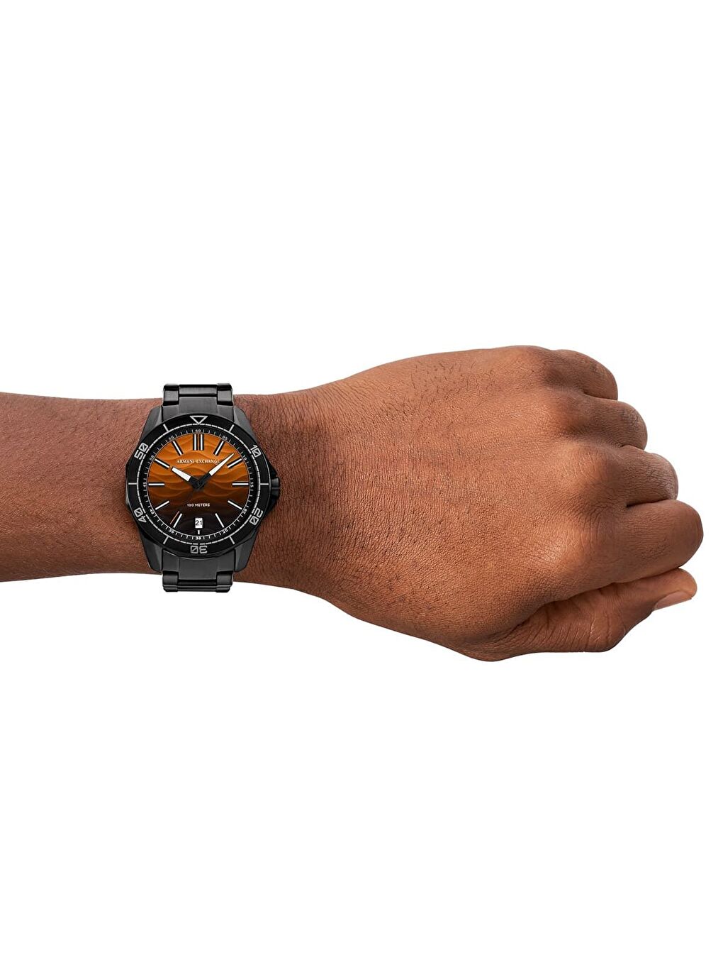 Siyah AX1964 Erkek Kol Saati-3