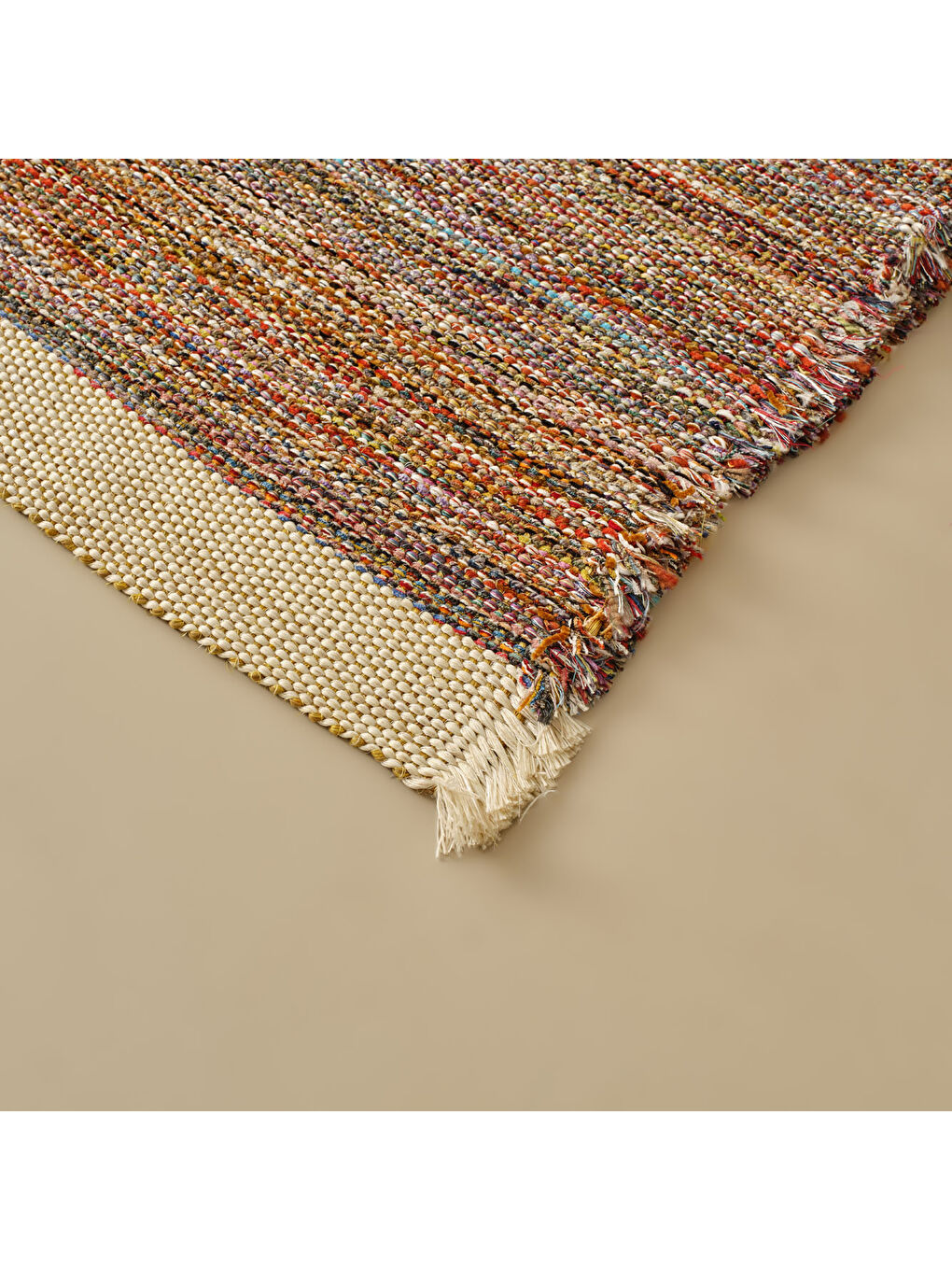 Bella Maison Karışık %100 Pamuk Manila Kilim (80x150 cm) - 1