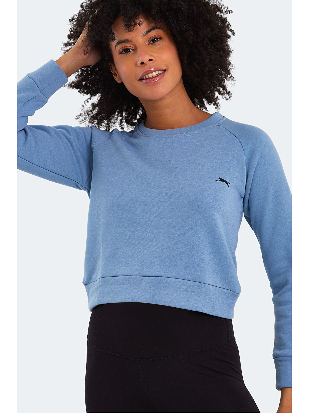 SLAZENGER KAITO Kadın Sweatshirt Mavi - 3