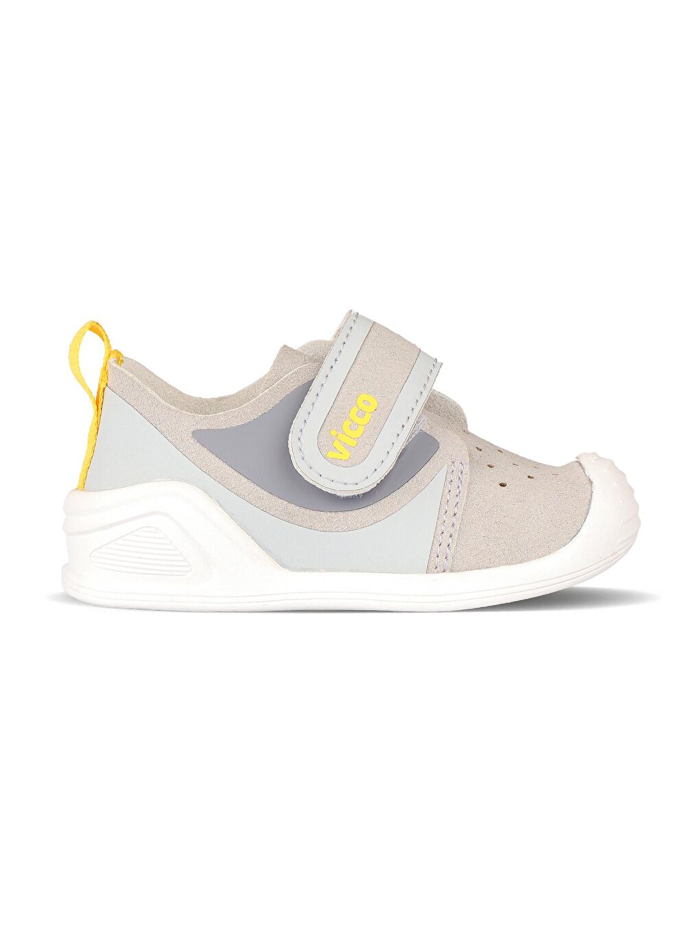 Gri Uki Cırtlı Erkek Bebek İlk Adım Ayakkabısı 950.24Y.166