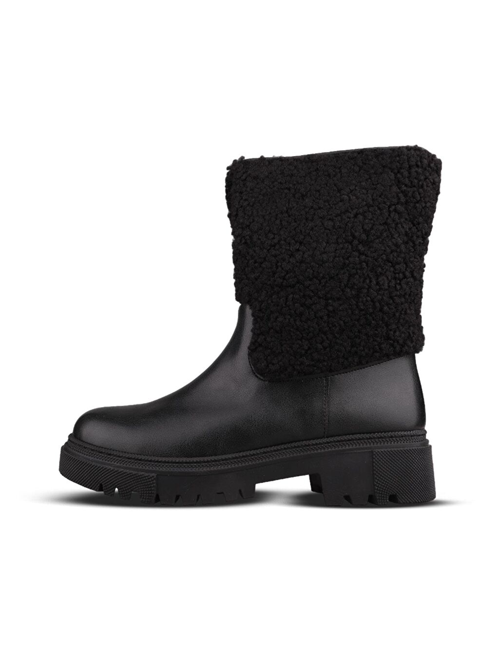 Kadın Su Geçirmez Siyah Bot-1