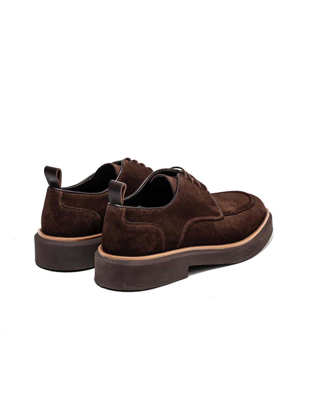 Kahverengi Erkek Oxford ( Klasik) VH-JMY 96-411 Kahve Sanova Süet-3